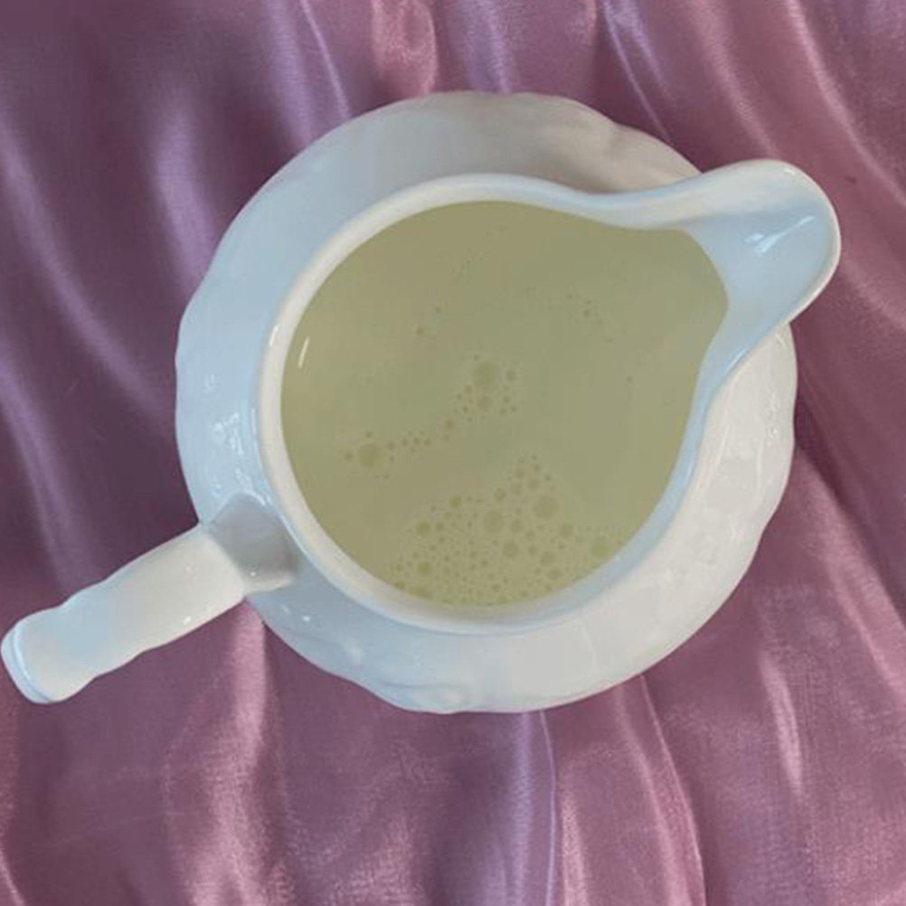 Coffee Tea Uses - Vintage Ceramic Milk Jug Large Capacity