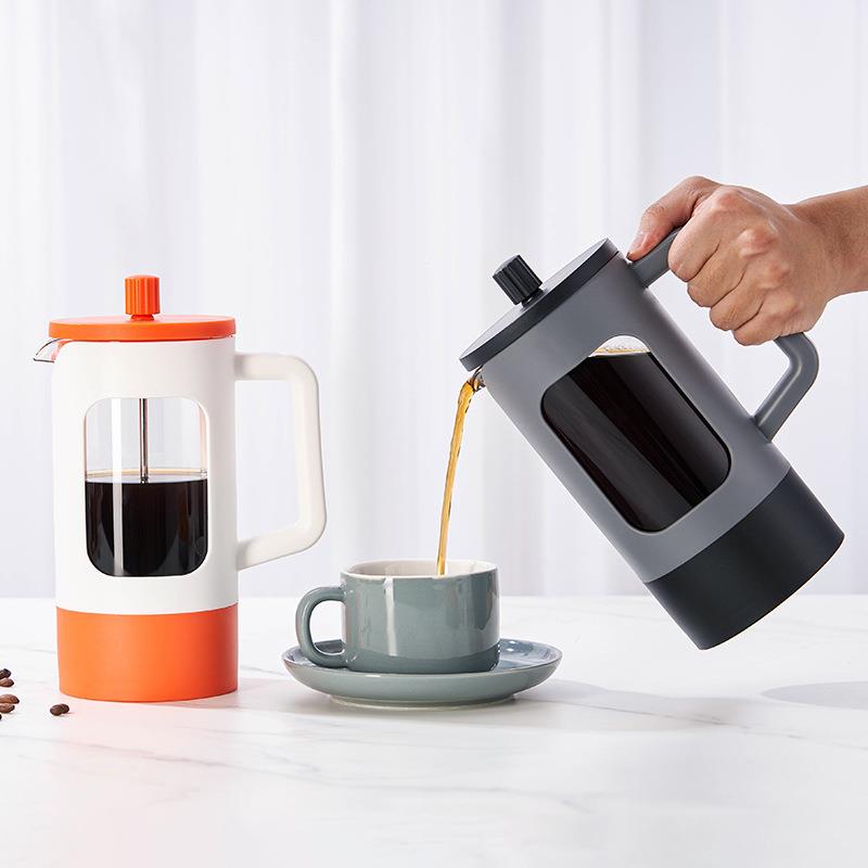 Coffee Tea Uses - High Borosilie Glass French Pr Coffee