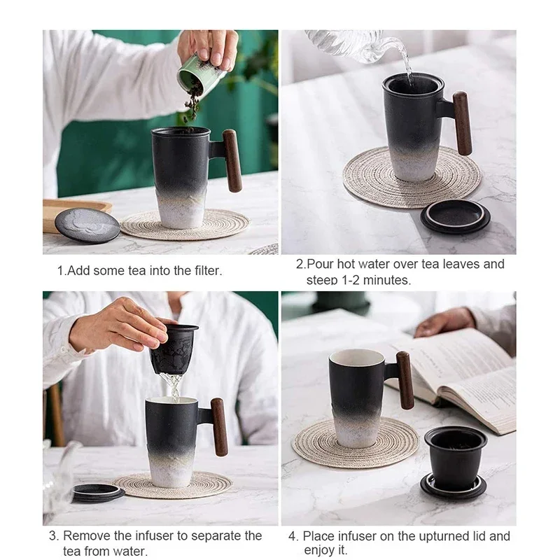 Luxury Ceramic Bubble Tea Cup  - Coffee Tea Japan のレビューと価格