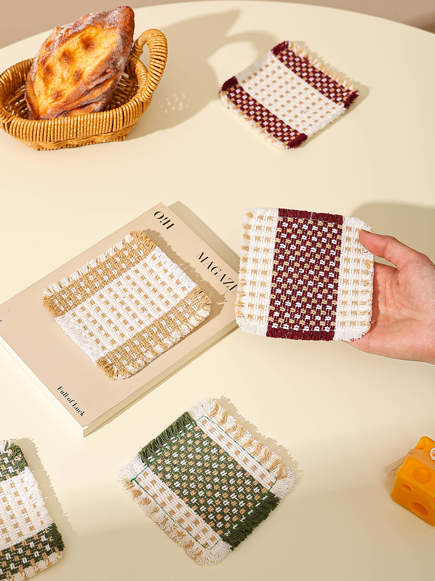 Japanese Style Handwoven Coast - Coffee Tea Uses のレビューと価格