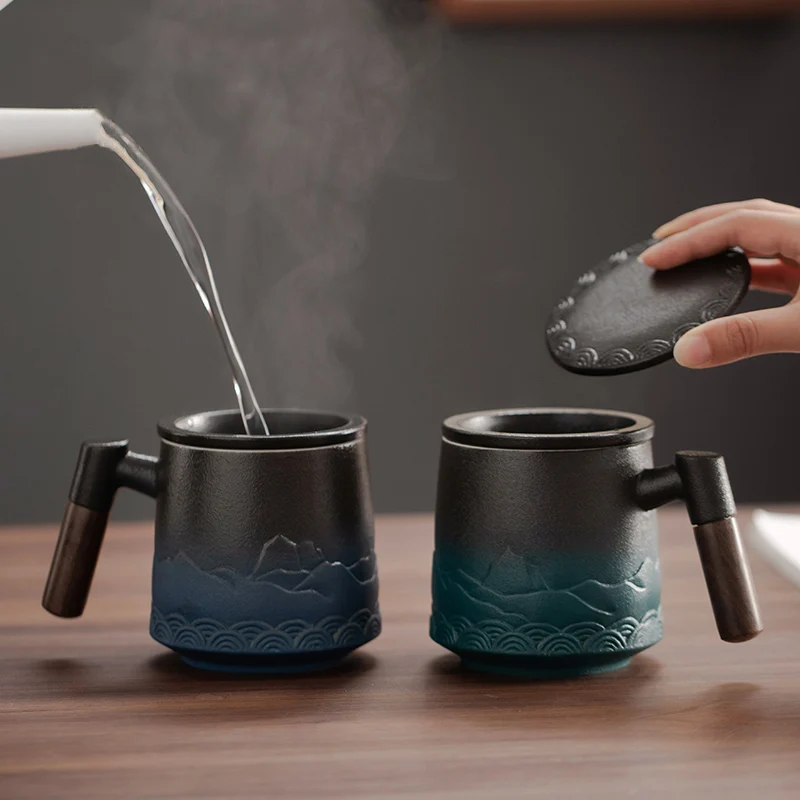 Ceramic Strainer Tea Cup Mug w - Coffee Tea Japan のレビューと価格