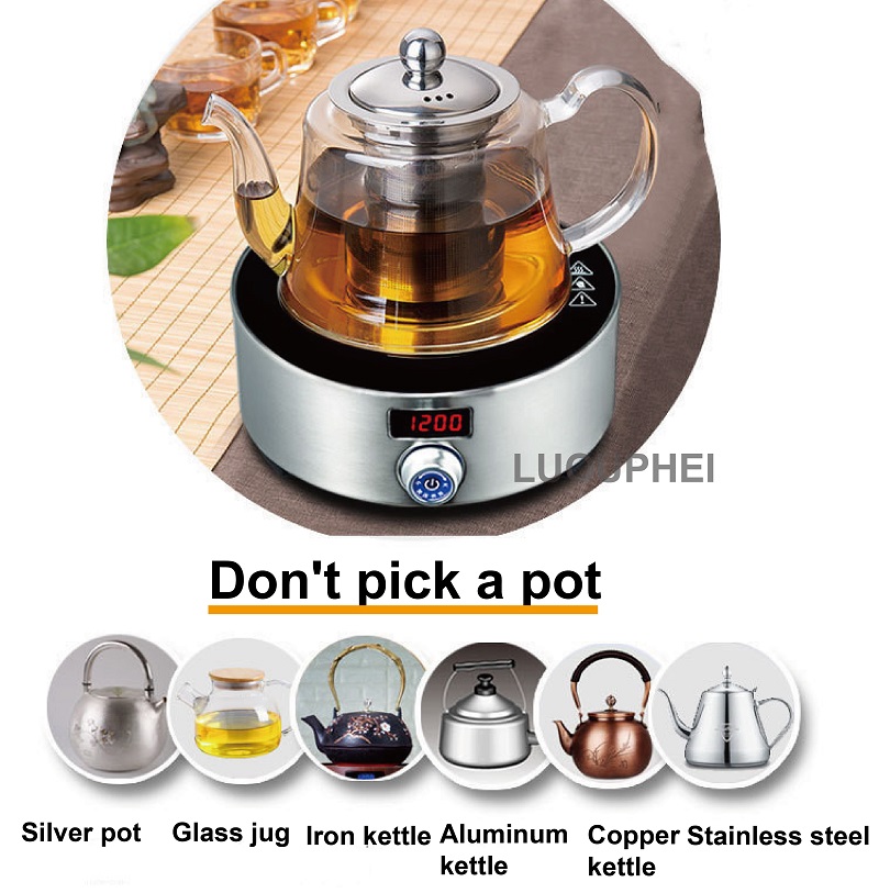 1200W Electric Ceramic Stove 7 - Coffee Tea Water Heater のレビューと価格