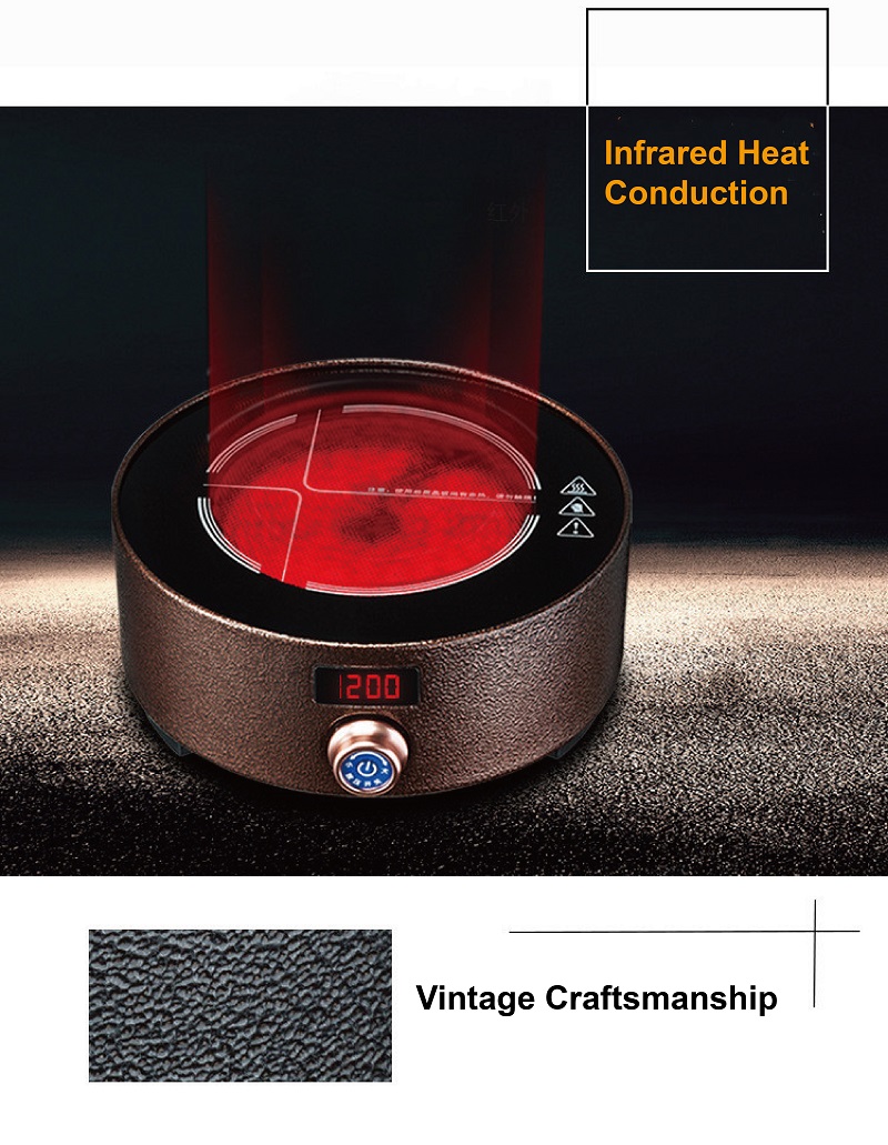 1200W Electric Ceramic Stove 7 - Coffee Tea Water Heater のレビューと価格