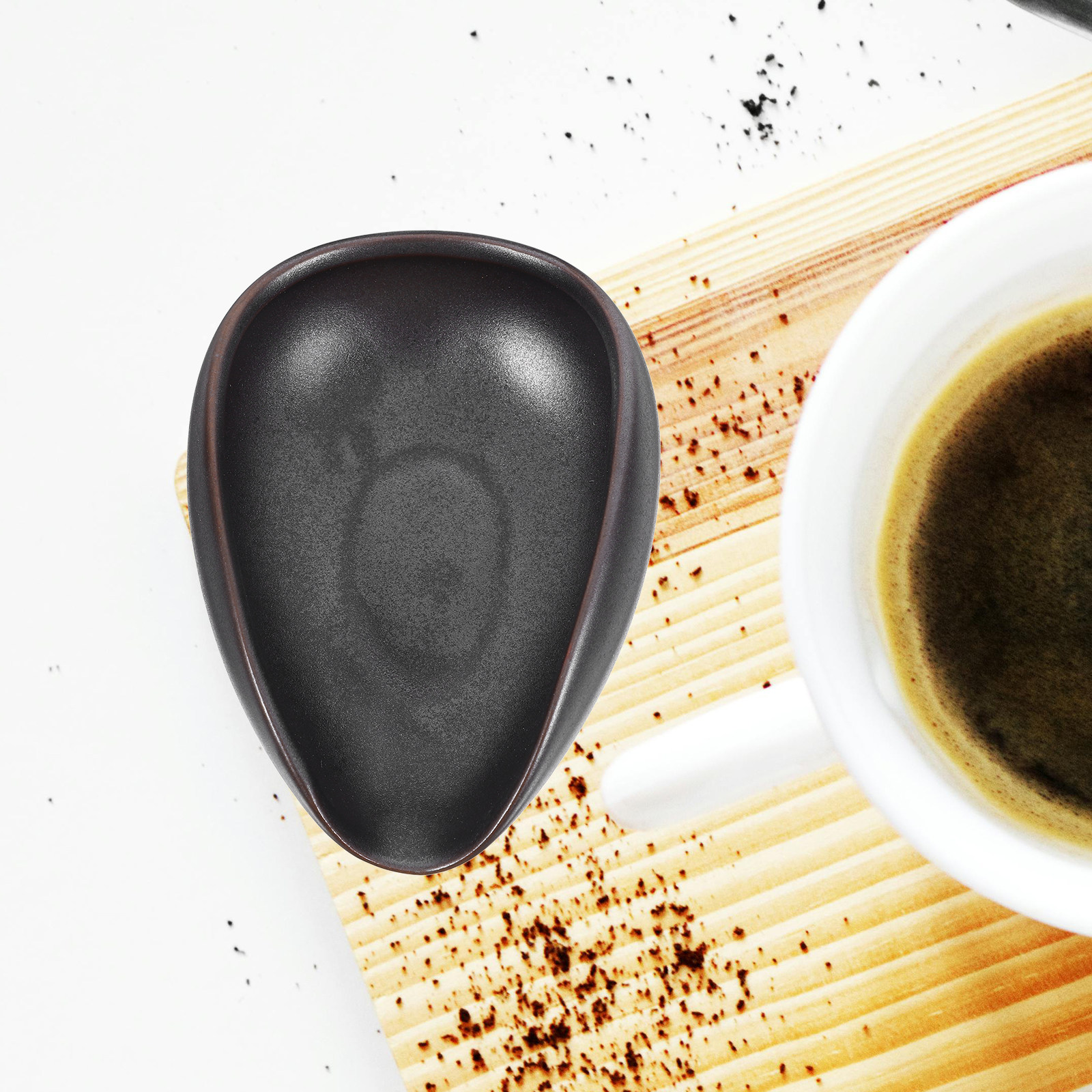 Premium Ceramic Coffee Bean Tr - Coffee Tea Uses のレビューと価格