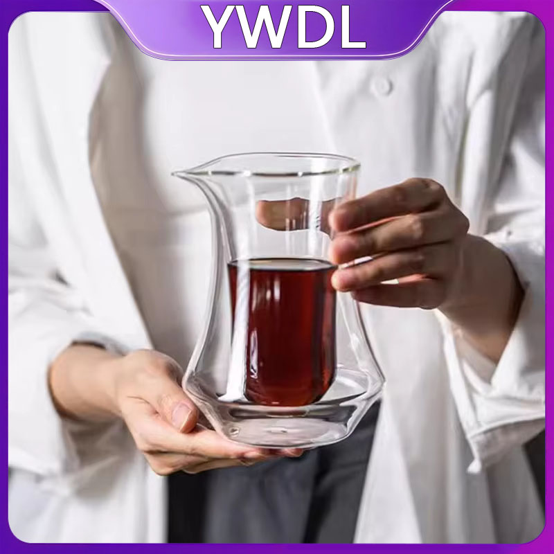 YWDL 300ml Double-layer Glass  - Coffee And Tea Glass のレビューと価格