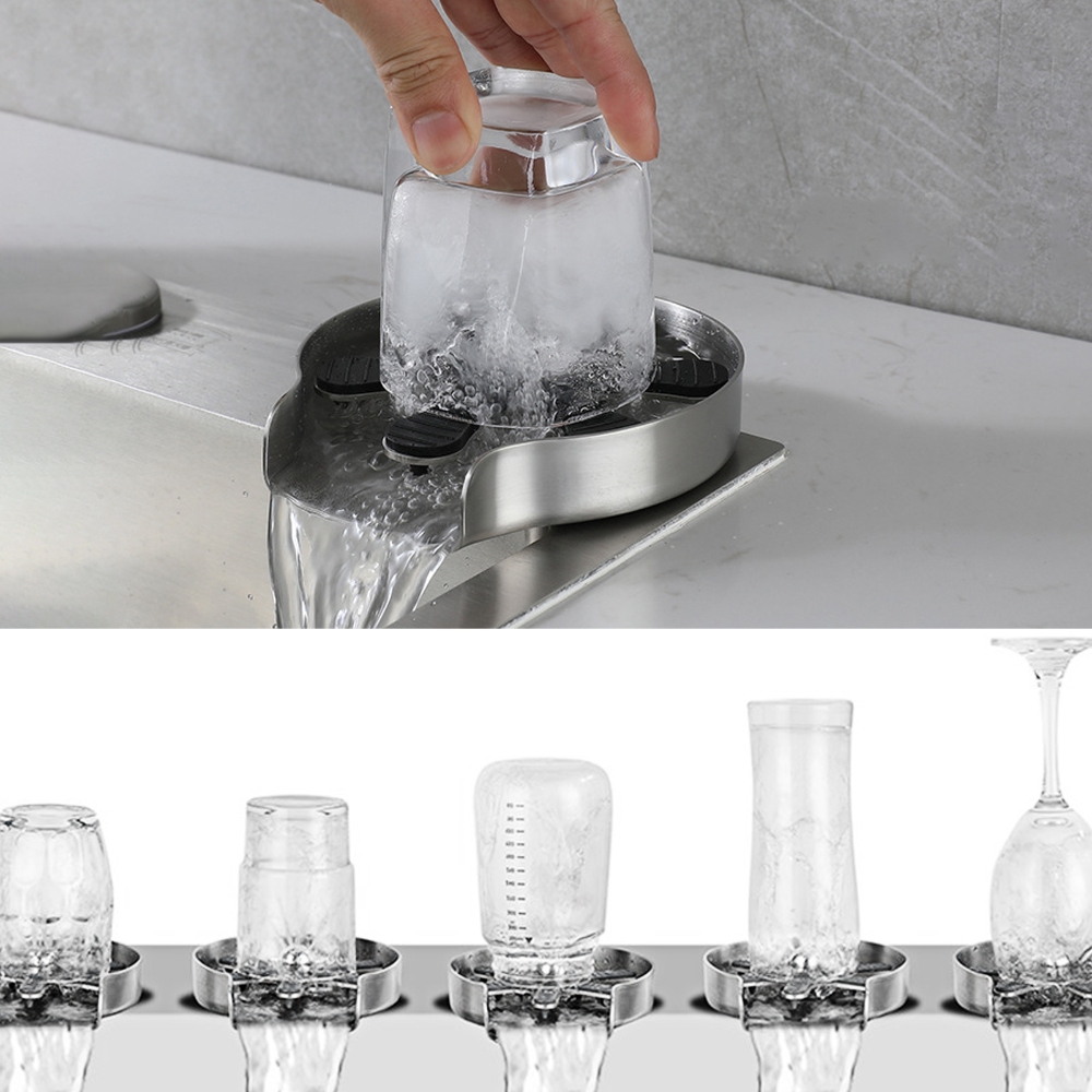 Faucet Glass Rinser High Press - Coffee And Tea Glass のレビューと価格