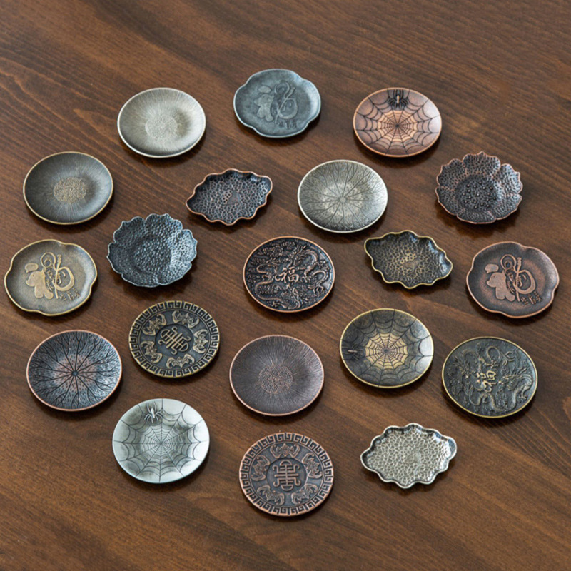 Japan Alloy Coasters Zen Antiq - Coffee Tea Japan のレビューと価格
