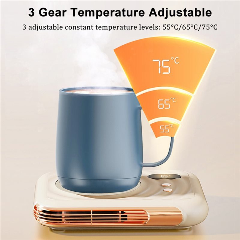 【LAST CHANCE】Electric Fan Mug  - Coffee Tea Water Heater のレビューと価格