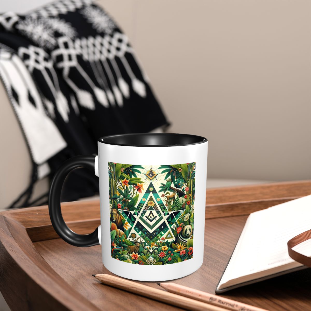 Geometric Jungle Masonic Freem - Tea And Coffee Fusion のレビューと価格