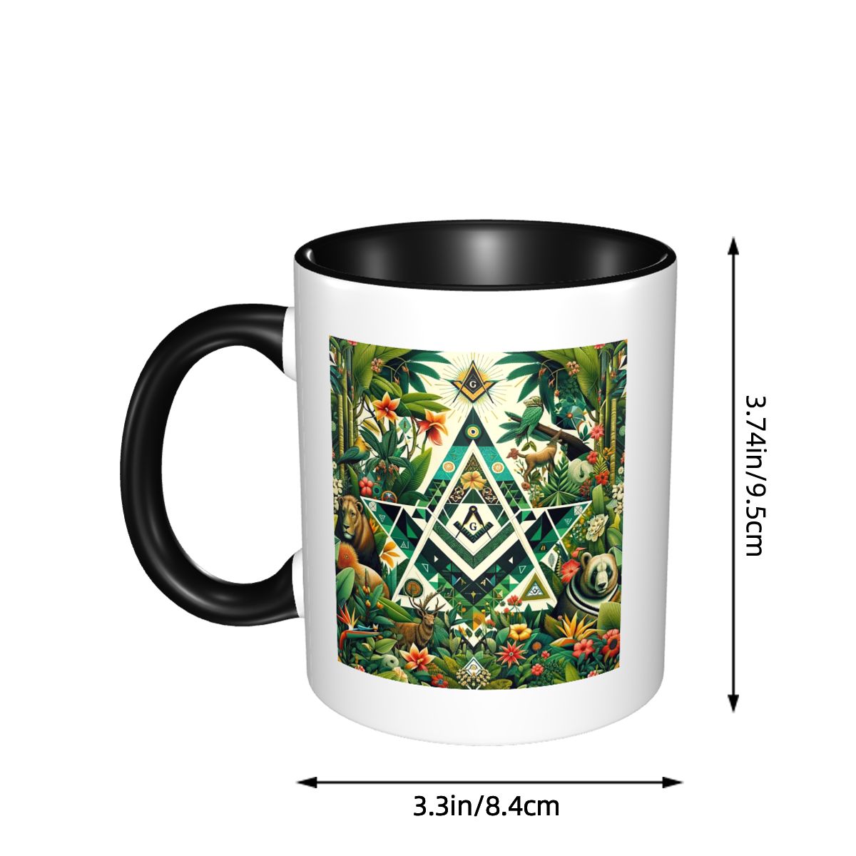 Geometric Jungle Masonic Freem - Tea And Coffee Fusion のレビューと価格
