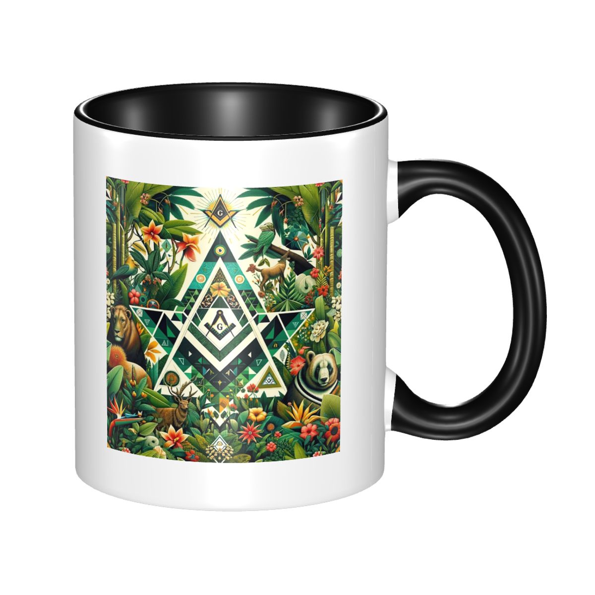 Geometric Jungle Masonic Freem - Tea And Coffee Fusion のレビューと価格