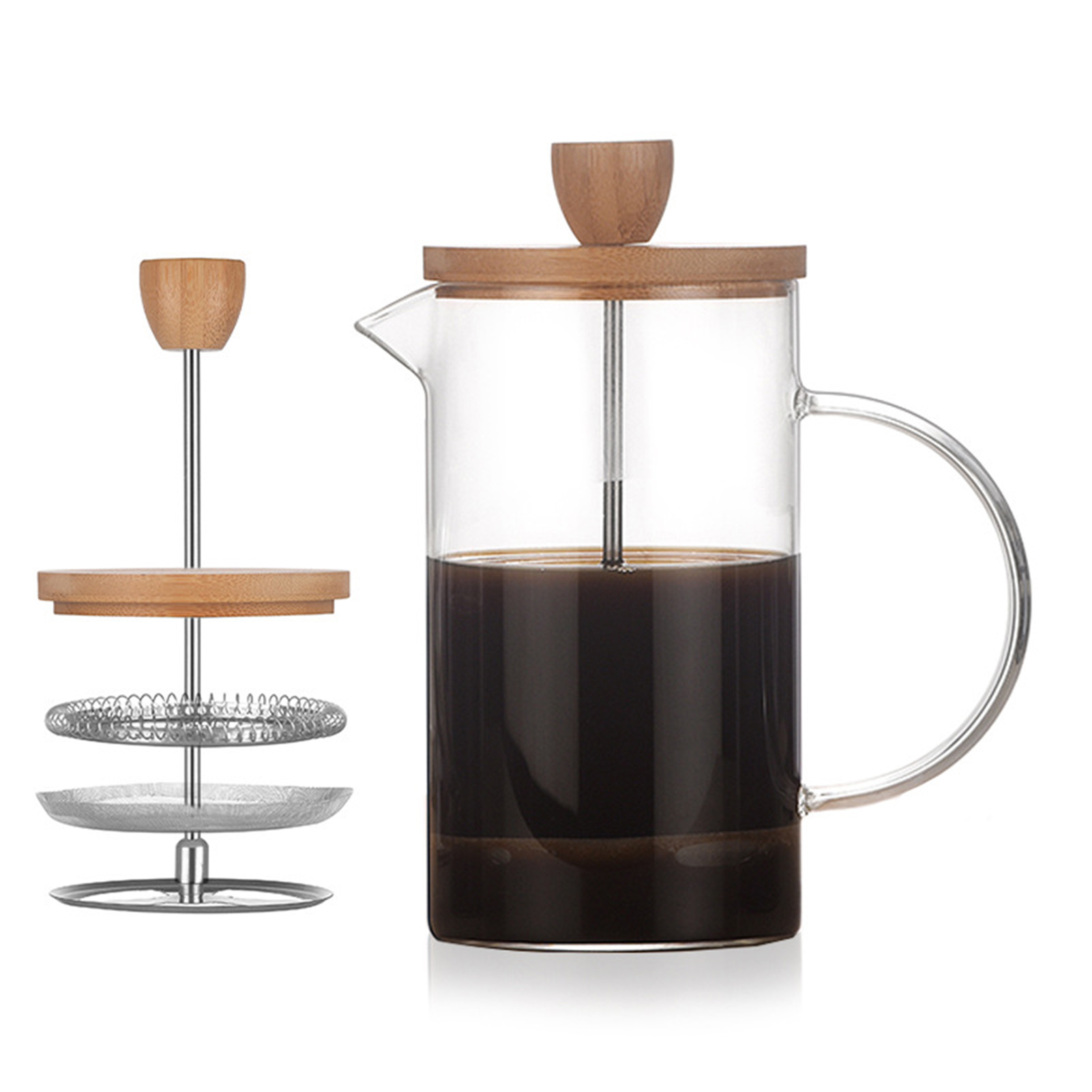 Versatile Home French Filter P - Coffee And Tea Glass のレビューと価格