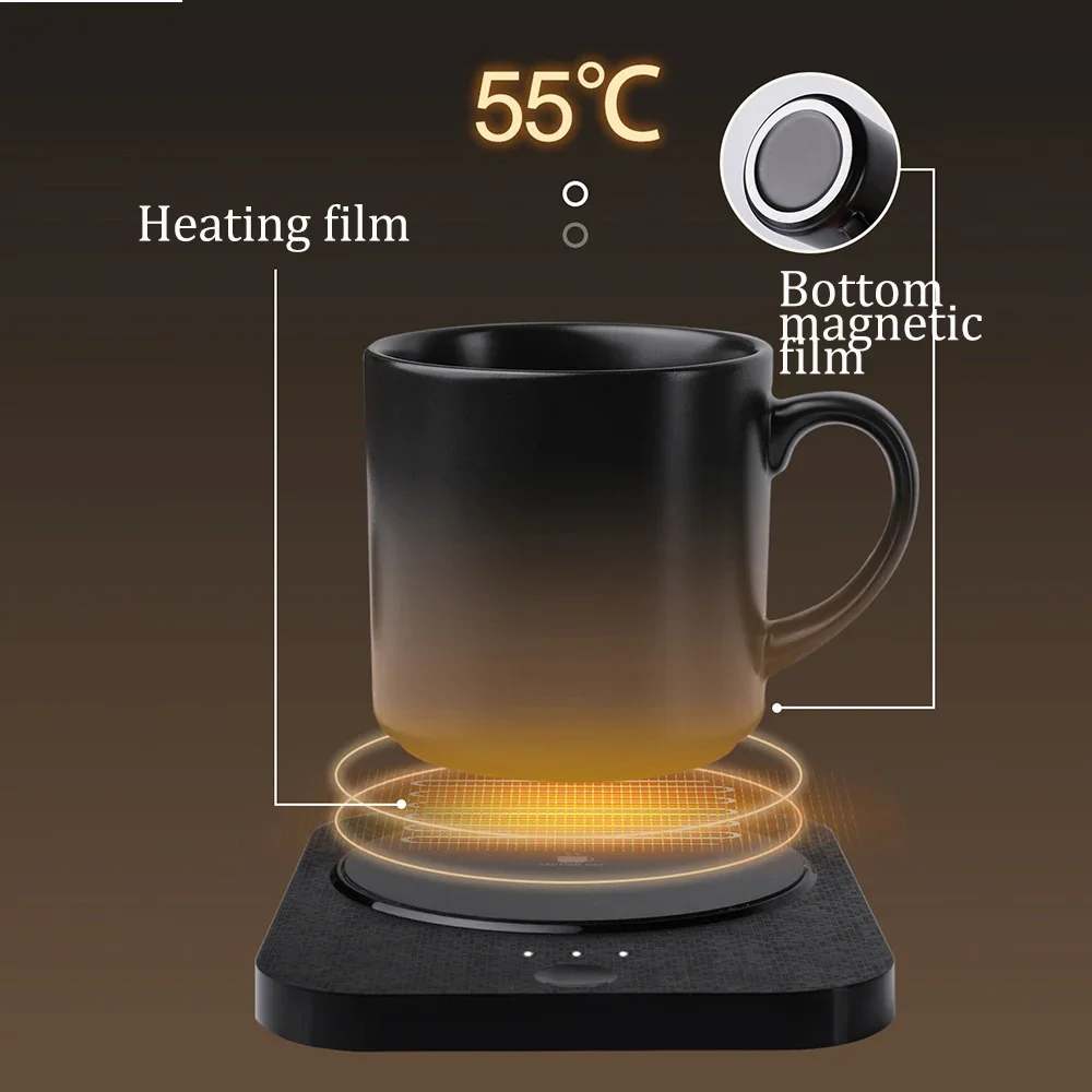 USB Wireless Charging Cup Warm - Coffee Tea Water Heater のレビューと価格