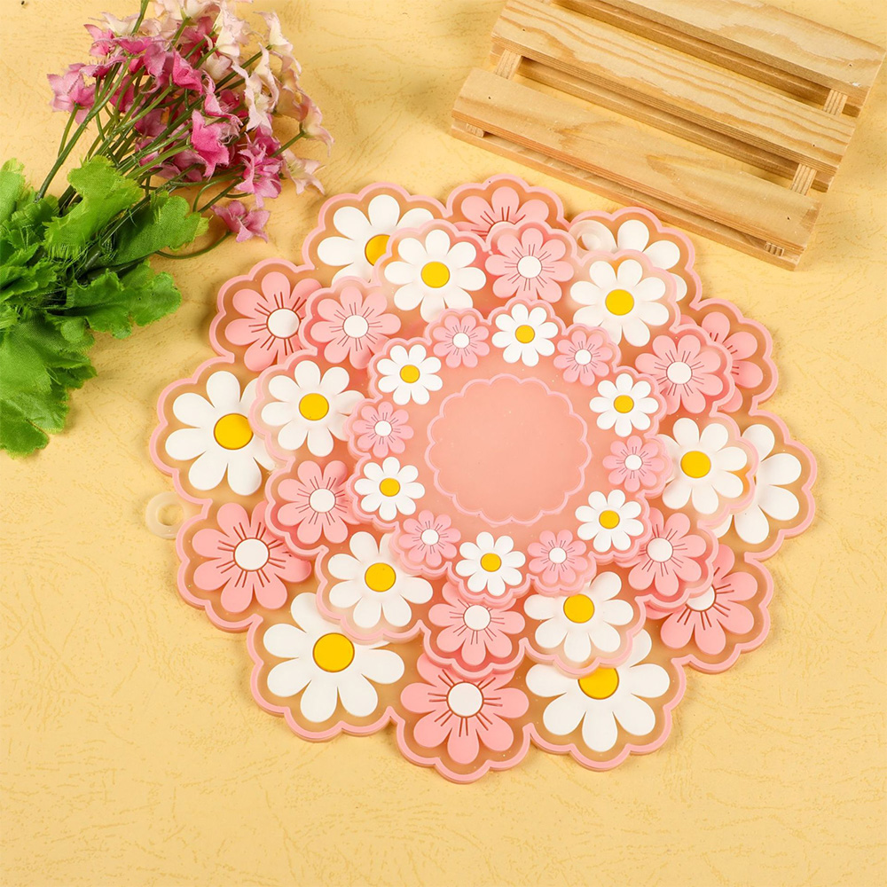 Kawaii Daisy Placemat Coaster  - Coffee Tea Japan のレビューと価格