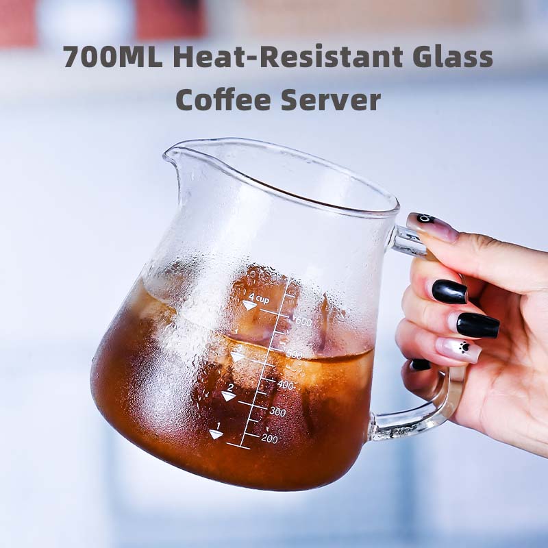 New High Borosilicate 700ml  G - Coffee And Tea Glass のレビューと価格