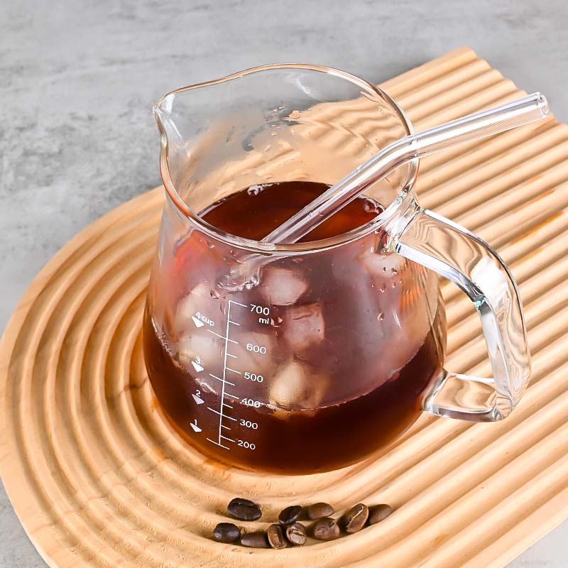 New High Borosilicate 700ml  G - Coffee And Tea Glass のレビューと価格