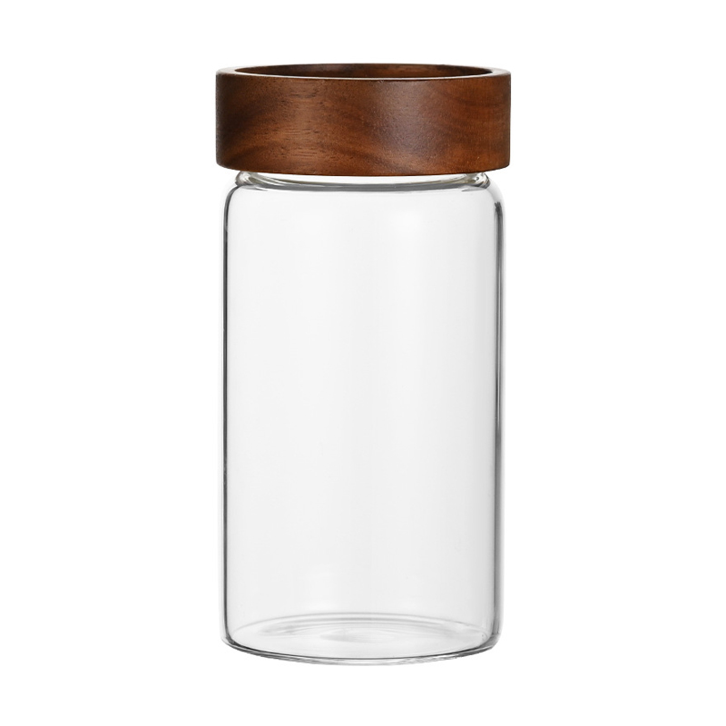 Glass Sealed Storage Jar With  - Coffee And Tea Glass のレビューと価格