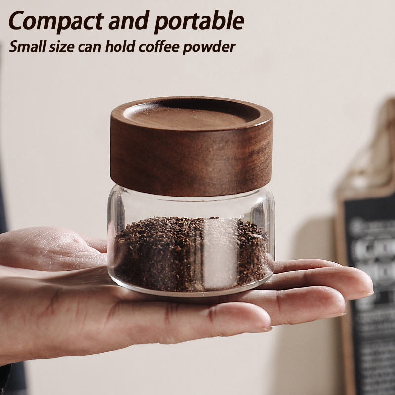 Glass Sealed Storage Jar With  - Coffee And Tea Glass のレビューと価格