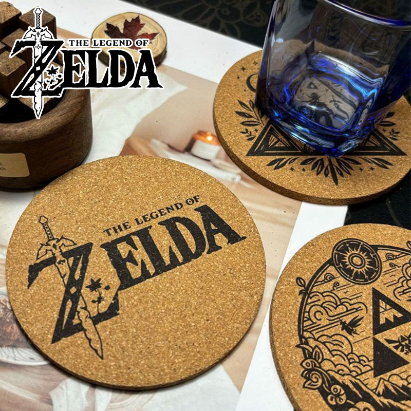 Zelda Coaster Cartoon Anime Ro - Good Coffee Tea のレビューと価格