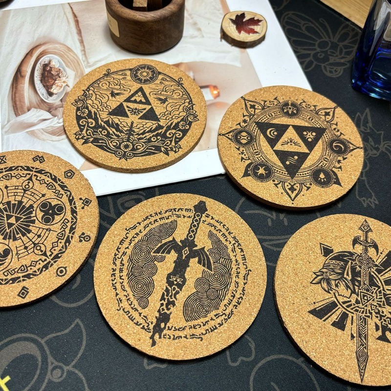 Zelda Coaster Cartoon Anime Ro - Good Coffee Tea のレビューと価格