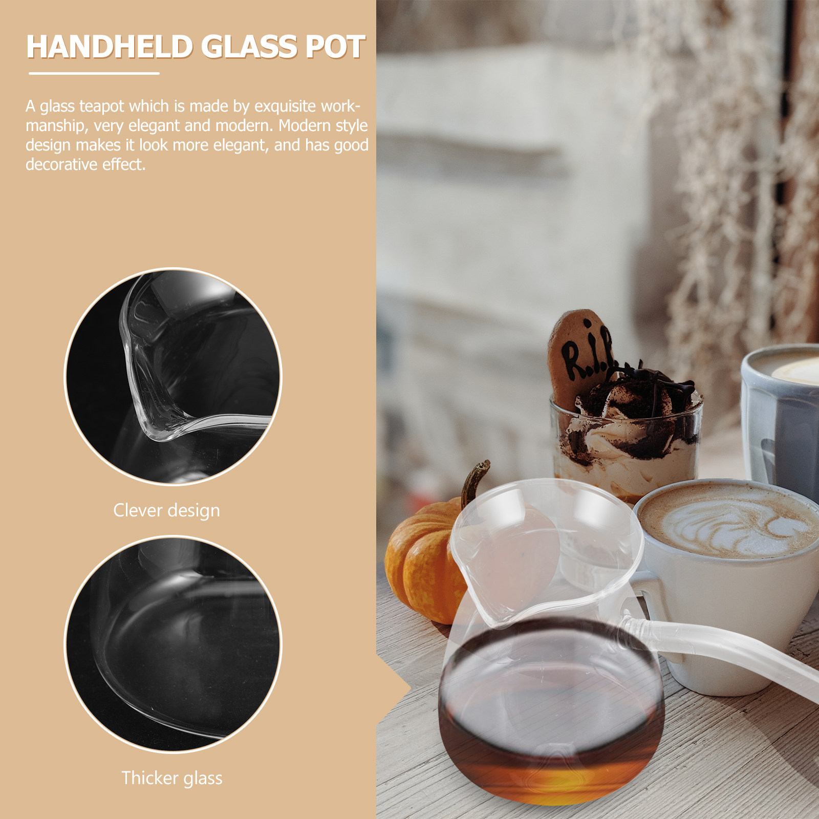 Household Thickened Glass Tea  - Coffee And Tea Glass のレビューと価格