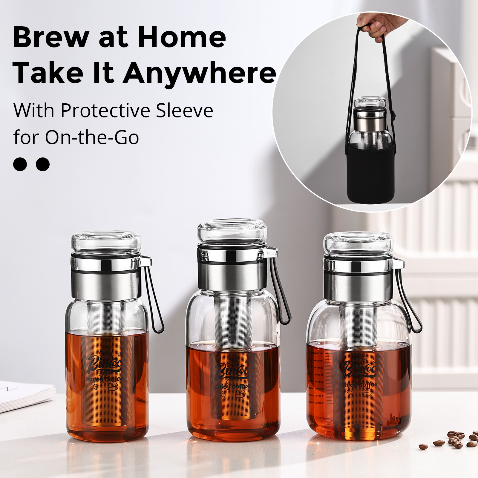 Bincoo Cold Brew Coffee Maker  - Coffee And Tea Glass のレビューと価格