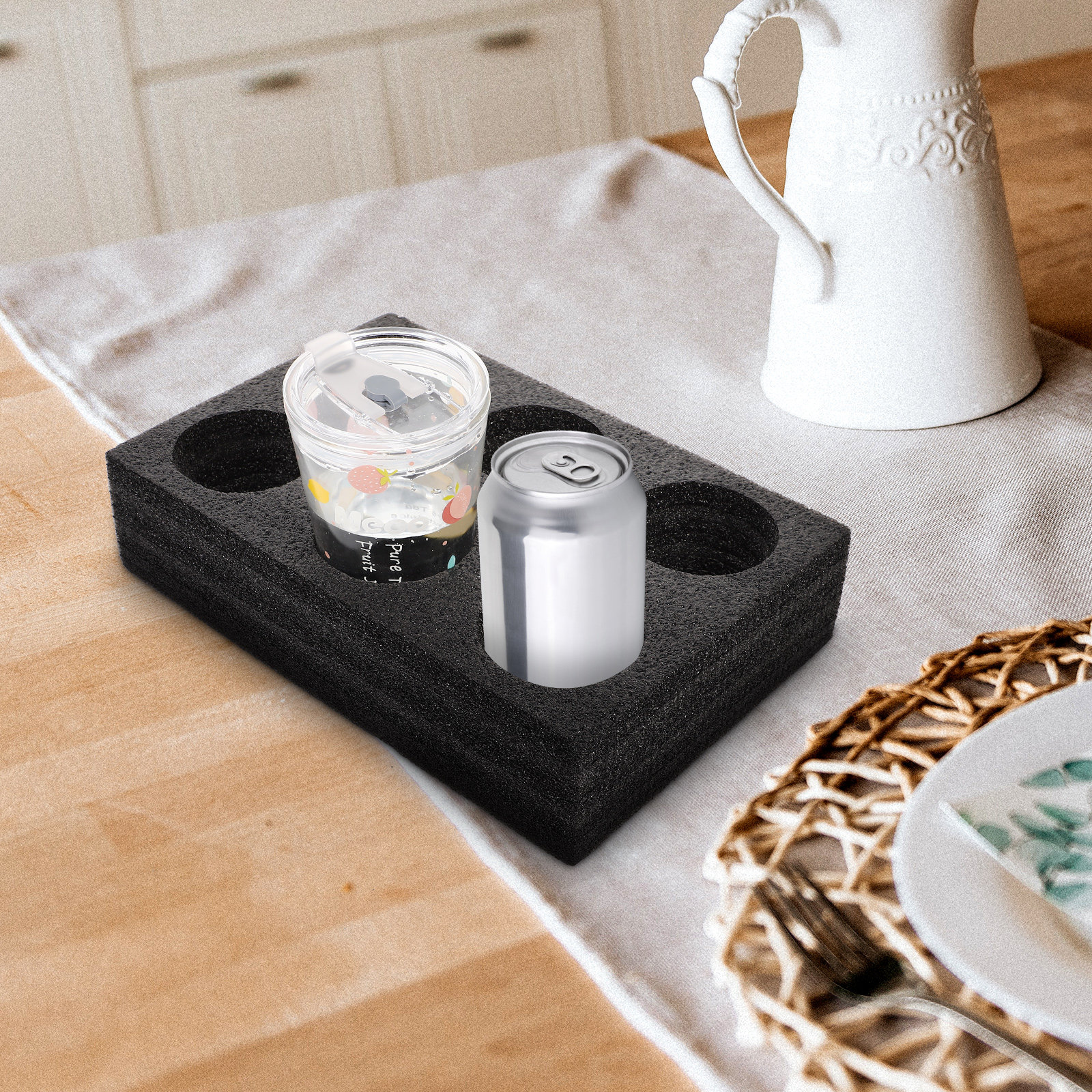 6-Hole Coffee Cup Carrier Tray - Coffee Tea Uses のレビューと価格