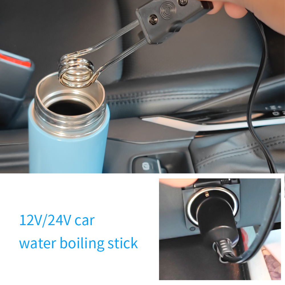 Portable 12V 24V Car Portable  - Coffee Tea Water Heater のレビューと価格
