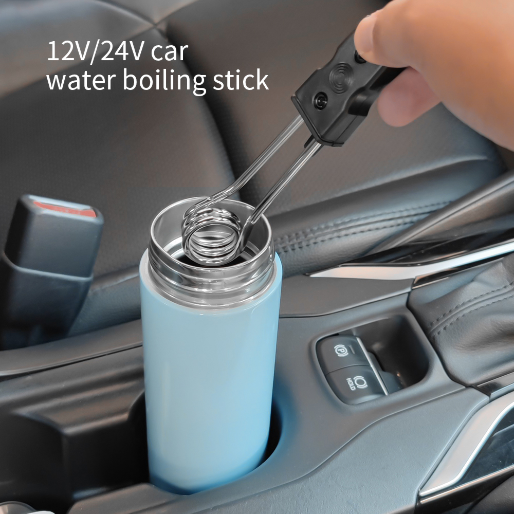 Portable 12V 24V Car Portable  - Coffee Tea Water Heater のレビューと価格